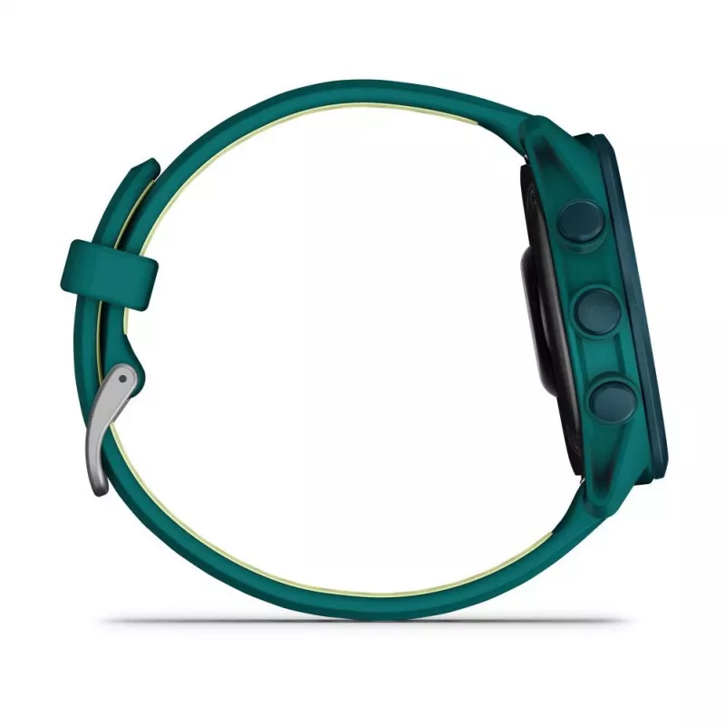 Garmin Forerunner 170 Music, verde-azulado com pulseira verde-azulada/citrino