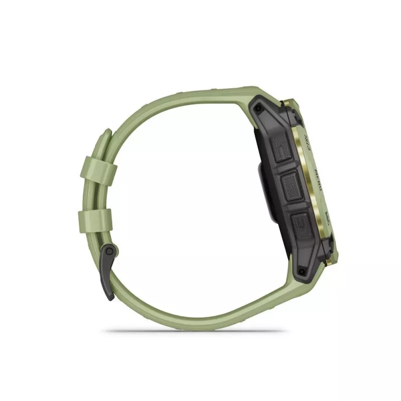 Garmin Instinct 3 50mm AMOLED smartwatch Fern Green com bracelete de silicone fern green