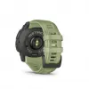 Garmin Instinct 3 50mm AMOLED smartwatch Fern Green com bracelete de silicone fern green