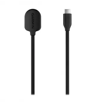 Cabo de Carregamento Magnético Garmin, USB-C - Pack de 2 com 3 Pontas Intermutáveis (USB-C, Micro USB, Lightning), 1m e 2m Nylon Entrançado, Carregamento Rápido 60W, Sincronização de Dados, Rotação 360°, Indicador LED, Preto