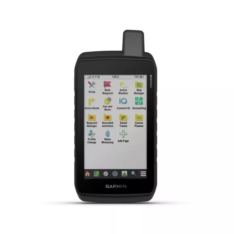 Garmin Montana 710 dispositivo GPS robusto com ecrã tátil
