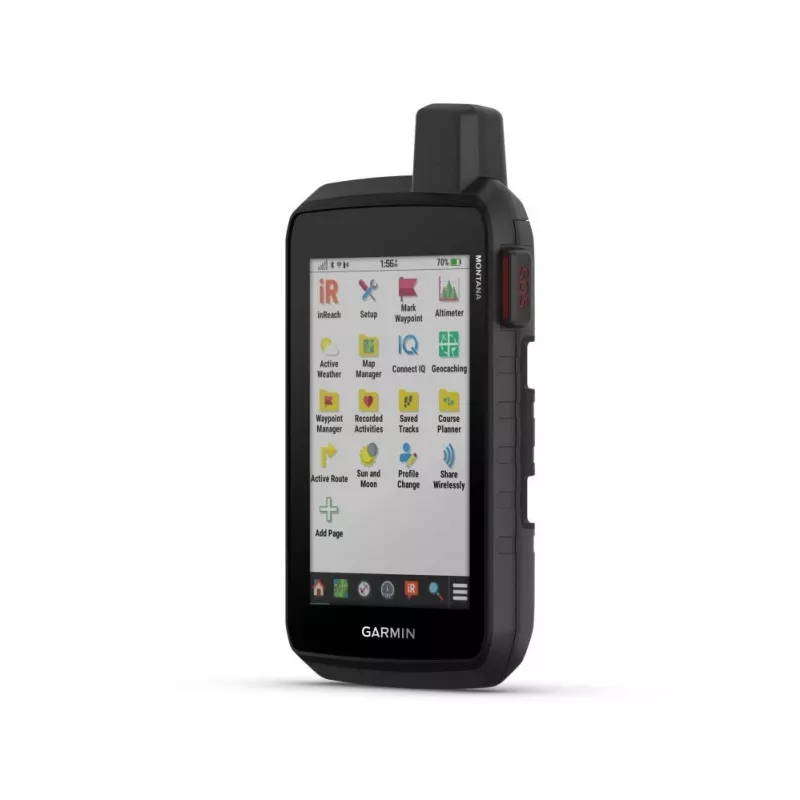 Garmin Montana 710i GPS portátil robusto com ecrã tátil e tecnologia inReach