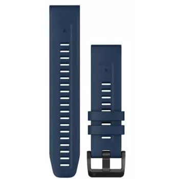 Garmin quatix 7X Bracelete de silicone QuickFit 26mm Captain Blue