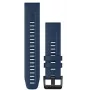 Garmin quatix 7X Bracelete de silicone QuickFit 26mm Captain Blue