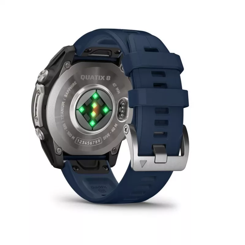Garmin quatix 8 – 47 mm, Smartwatch GPS marítimo AMOLED