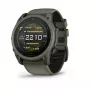 Garmin tactix 8 AMOLED Smartwatch 51 mm Cerakote com calculadora Applied Ballistics Ultralight, Verde-azeitona