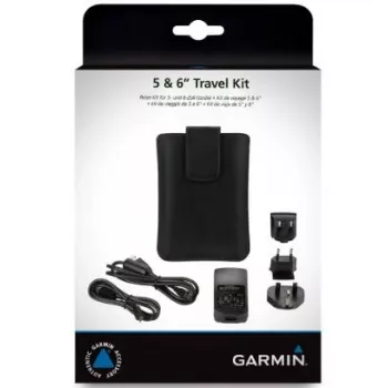 Garmin Travel Kit para inReach Mini 2 – clipe de mosquetão, suporte Spine, cordão, cabo USB-C