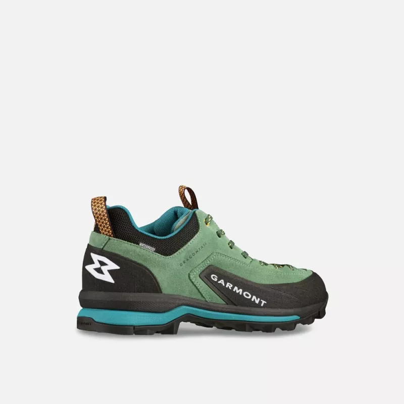 Sapato de Aproximação Garmont Dragontail WP Verde Amarelo UK 4.5