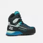 Garmont Hexagon GTX Sapatos de trekking para mulher - Corsair Blue/Silt Green, Tamanho 40