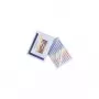 GBC HiClear Capas de encadernação A4, PVC, 240 mícron, supertransparente, brilhante, pack de 100, transparente CE012480