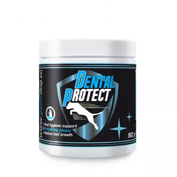 GDO GAME DOG Dental Protect - Pó para apoio à higiene oral de cães - 150 g