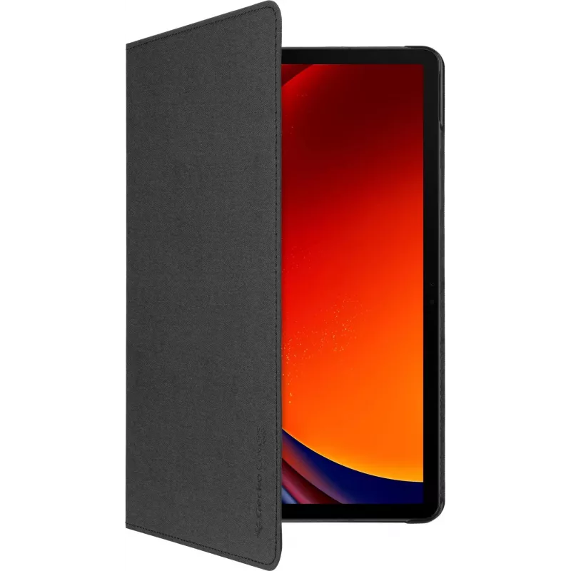 Gecko Covers capa EasyClick eco para Samsung Tab S9/S9 FE - capa tipo livro preta V11T66C1