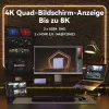 Mini PC GEEKOM AX8 MAX, Intel Core i7-12650H, 16GB DDR5, 512GB SSD, Windows 11 Pro, prateado
