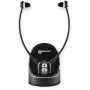 Auscultador sem fios Geemarc CL7370 com microfone sob o queixo - preto