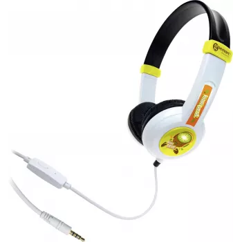 Geemarc Kiwibeat Smart 101 auscultadores para crianças com microfone - azul/verde