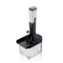 Descaroçador GEFU CORER para ameixas com haste de aço inoxidável, descaroçador manual de fruta para ameixas, mirabeles e abrunhos, cabo ergonómico, apto para máquina de lavar loiça, branco/cinzento