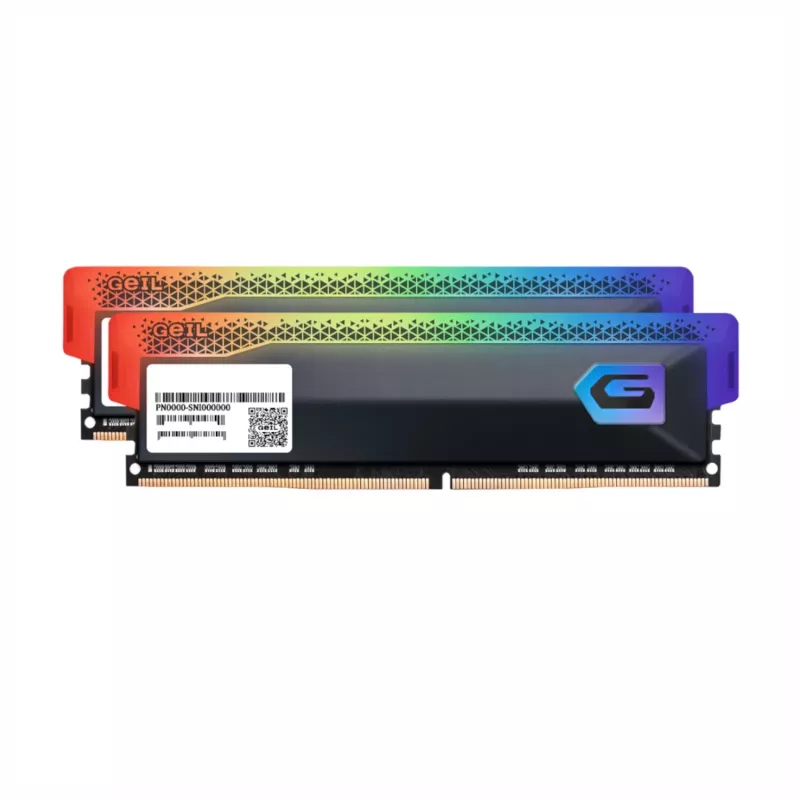 GeIL Orion 32GB Kit (2x16GB) 6000MHz RGB DDR5 RAM - Cinzento