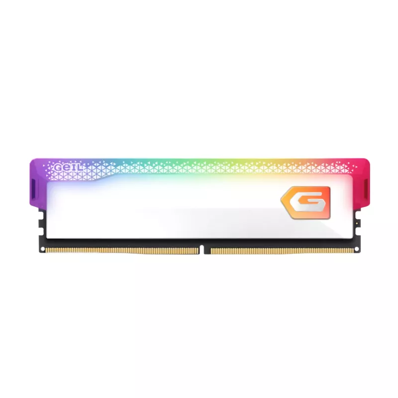 GeIL Orion V RGB 16GB 6000MHz DDR5 Memória para Desktop Gaming - Branco