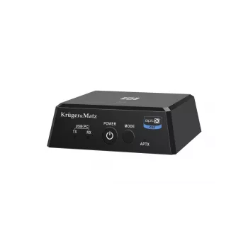 GEMBIRD Recetor e transmissor de áudio HiFi Bluetooth 2em1 (Apt-X, NFC) Modelo BT-1