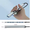 Gembird hub USB 3.2 Gen 2 de 7 portas - 6x USB-A 2.0 + 1x USB-A 3.2, prateado