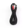 Gembird CCA-458-5M Cabo de áudio jack 3,5mm para 2x RCA macho-macho 5m