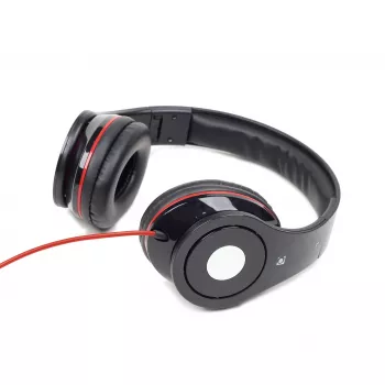 Headset over-ear com microfone de arco Gembird Detroit, preto