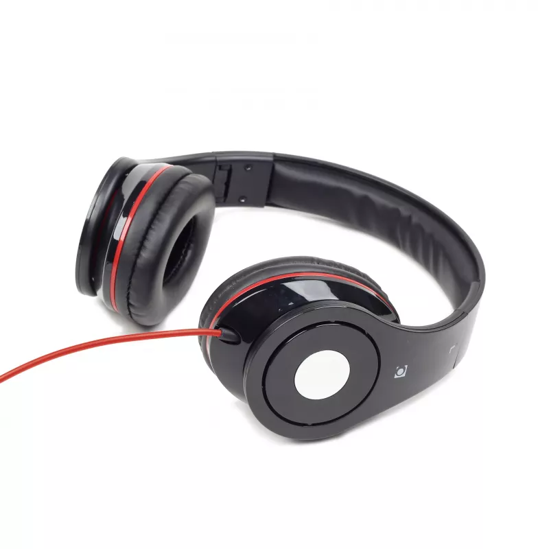 Headset over-ear com microfone de arco Gembird Detroit, preto