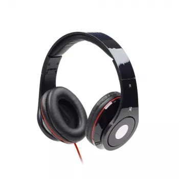Headset over-ear com microfone de arco Gembird Detroit, preto