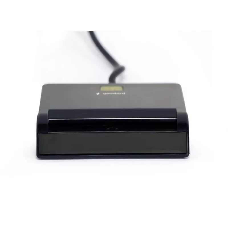 Gembird FD2-SCR Leitor universal de cartões inteligentes USB, Preto