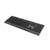 Gembird KB-MCH-06-CYRL teclado multimédia fino com fio com adaptador Type-C, layout cirílico, preto