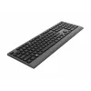 Gembird KB-MCH-06 Teclado multimédia com fio slim com adaptador Type-C, layout US, preto