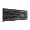 Gembird KB-MCH-06 Teclado multimédia com fio slim com adaptador Type-C, layout US, preto