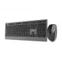 Gembird KBS-WPS-02 Conjunto de secretária slim sem fios dual-mode, 2.4GHz + Bluetooth, layout US (teclado e rato)