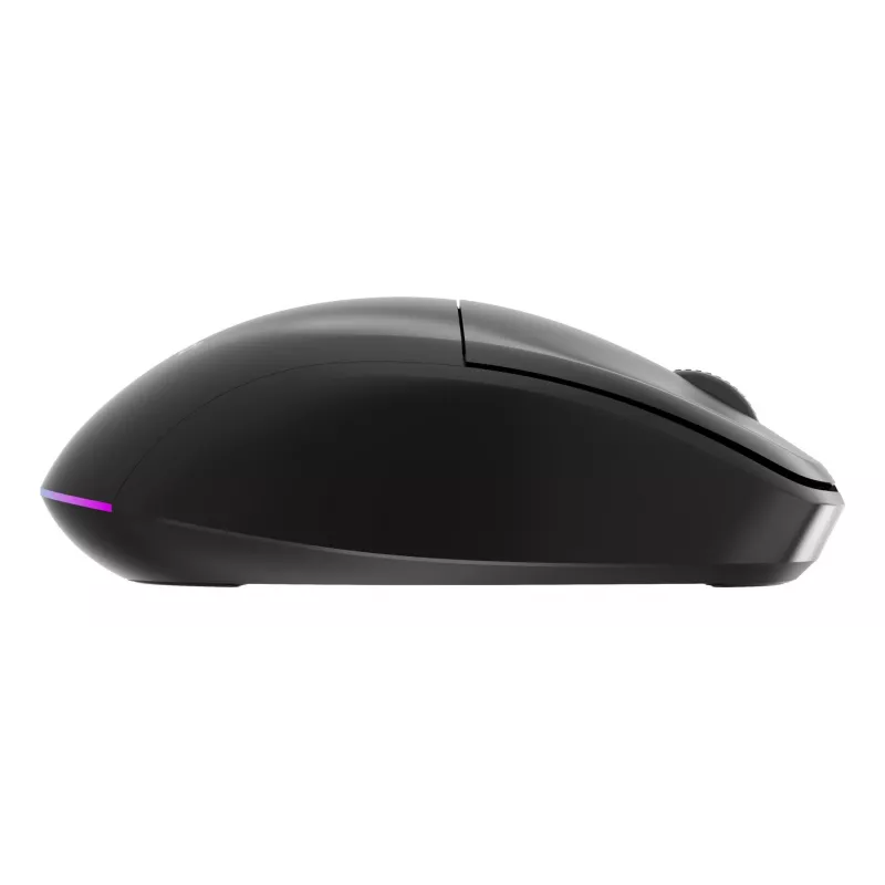 Gembird MUSW2-6B-01 Rato Sem Fios Dual-Mode, 2,4 GHz + Bluetooth 5.0, 1600 DPI, 6 Botões, Preto