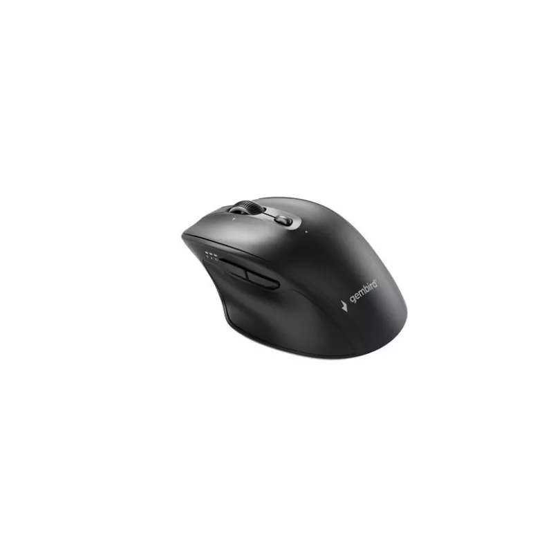 Rato sem fios dual-mode Gembird MUSW2-6B-02 (2.4G + BT), 2400 DPI, 6 botões, preto