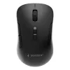 Gembird MUSW2-7B-01 Rato sem fios dual-mode (2.4G + Bluetooth), 1600 DPI, 7 botões, preto