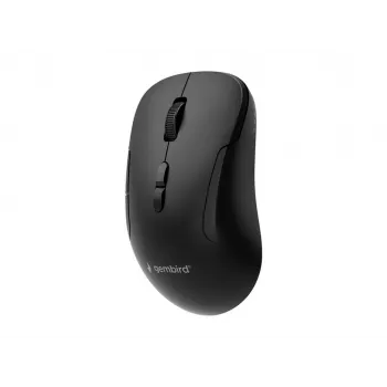 Gembird MUSW2-7B-01 Rato sem fios dual-mode (2.4G + Bluetooth), 1600 DPI, 7 botões, preto