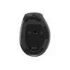 Rato ergonómico sem fios triple-mode Gembird MUSW3-9B-01 (2,4 GHz + Bluetooth + USB-C), 2400 DPI, 9 botões, preto