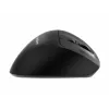 Rato ergonómico sem fios triple-mode Gembird MUSW3-9B-01 (2,4 GHz + Bluetooth + USB-C), 2400 DPI, 9 botões, preto