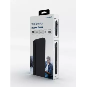 Gembird PB10-01 powerbank 10000 mAh preto