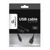 Gembird Cabo USB 2.0 Micro-USB AM-MBM5P 0,3m Preto