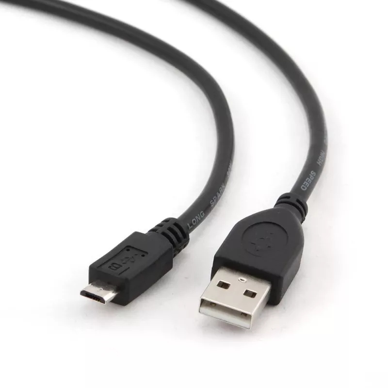 Gembird Cabo USB 2.0 Micro-USB AM-MBM5P 0,3m Preto
