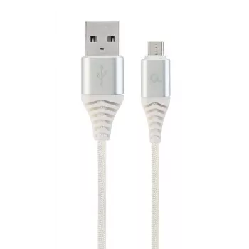 GEMBIRD Cabo USB 2.0 para Micro-USB 1m preto/branco