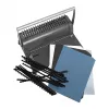 Genie CB 850 Máquina de encadernação manual Comb, 350 folhas, Preto