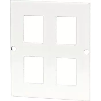 Patch Panel GETFORT 12 portas Cat.5e UTP 10 polegadas, RJ45, 1U, preto