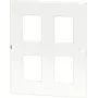 Patch Panel GETFORT 12 portas Cat.5e UTP 10 polegadas, RJ45, 1U, preto