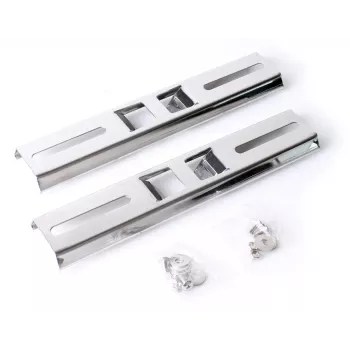 GETFORT 25777 Suporte de montagem em poste para armários herméticos de 10 polegadas, aço galvanizado, diâmetro de poste 40-100 mm