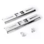 GETFORT 25777 Suporte de montagem em poste para armários herméticos de 10 polegadas, aço galvanizado, diâmetro de poste 40-100 mm