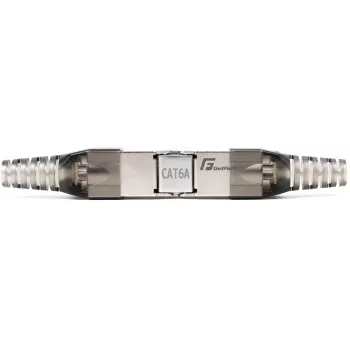 GETFORT 58460 módulo keystone RJ45 Cat.6A blindado sem ferramentas