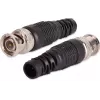 Ficha BNC GETFORT, macho, para cabo coaxial RG59, caixa de plástico, ligação por parafuso, 75 Ohm